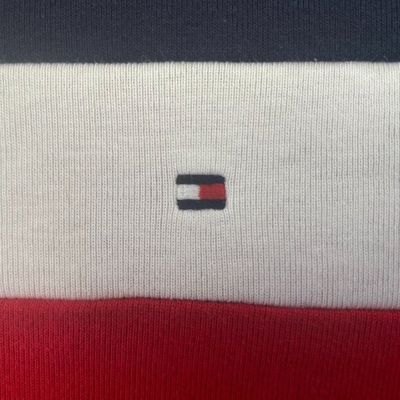 Tommy Hilfiger Women's T-Shirt Size XXL Colorblock Crewneck Cotton Short Sleeve - Picture 5 of 6